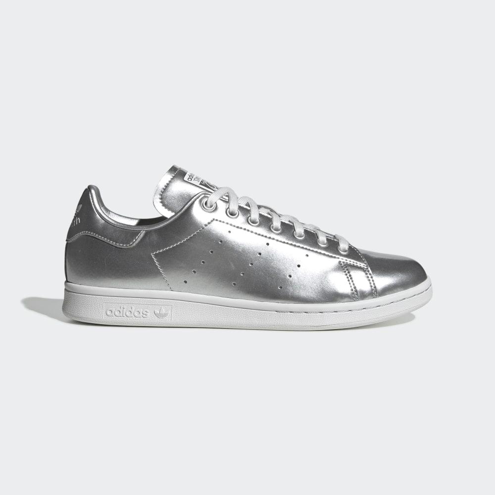Originals Adidas Stan Smith Barbati Romania - Argintii Metal/Albi FV4300